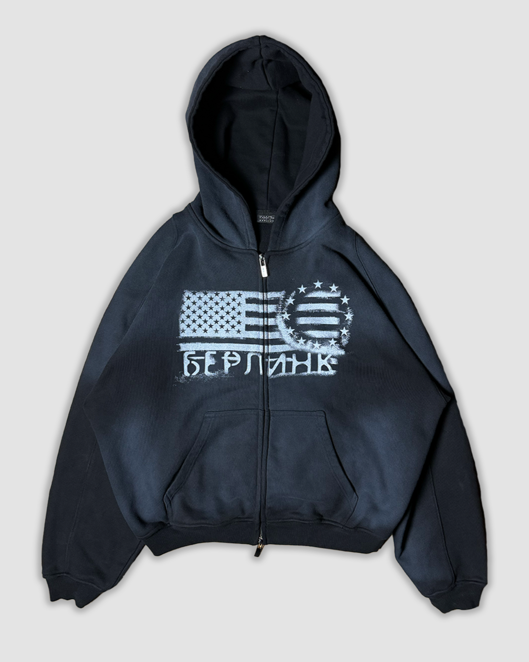 "UNITY" zip up hoodie