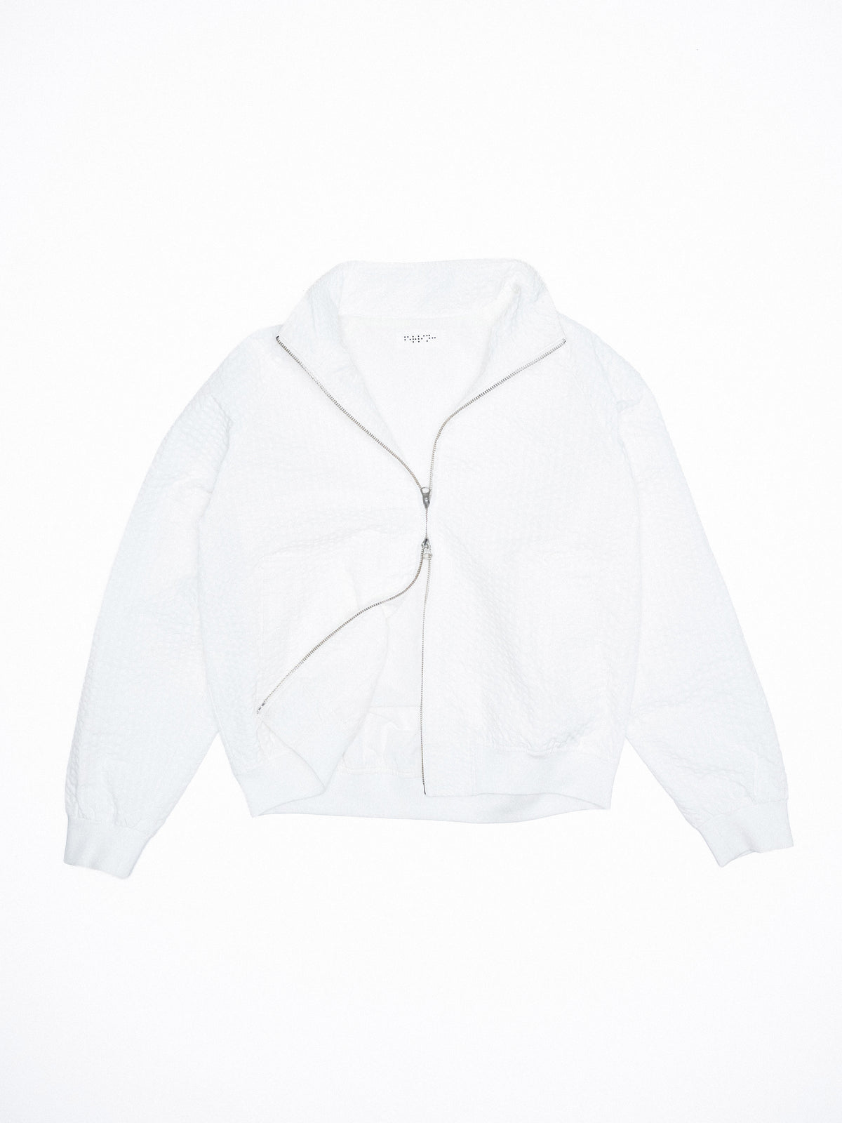 WHITE GRID JACKET