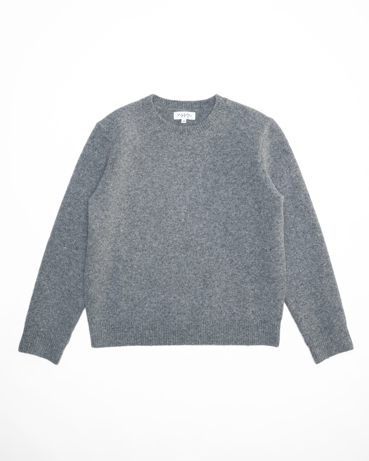 GRAY WOOL SWEATER