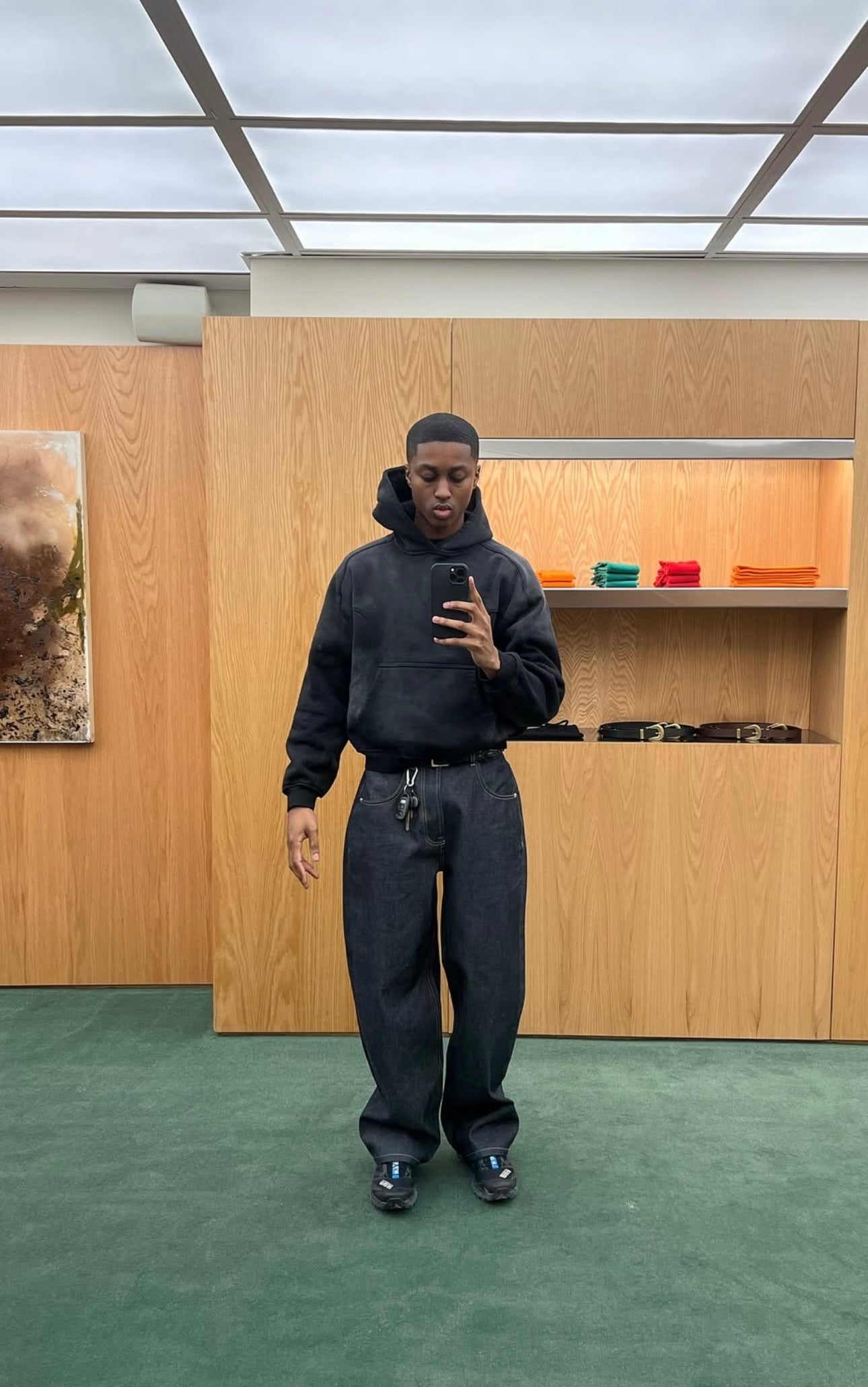 V2 Monochrome Sunfaded Hoodie