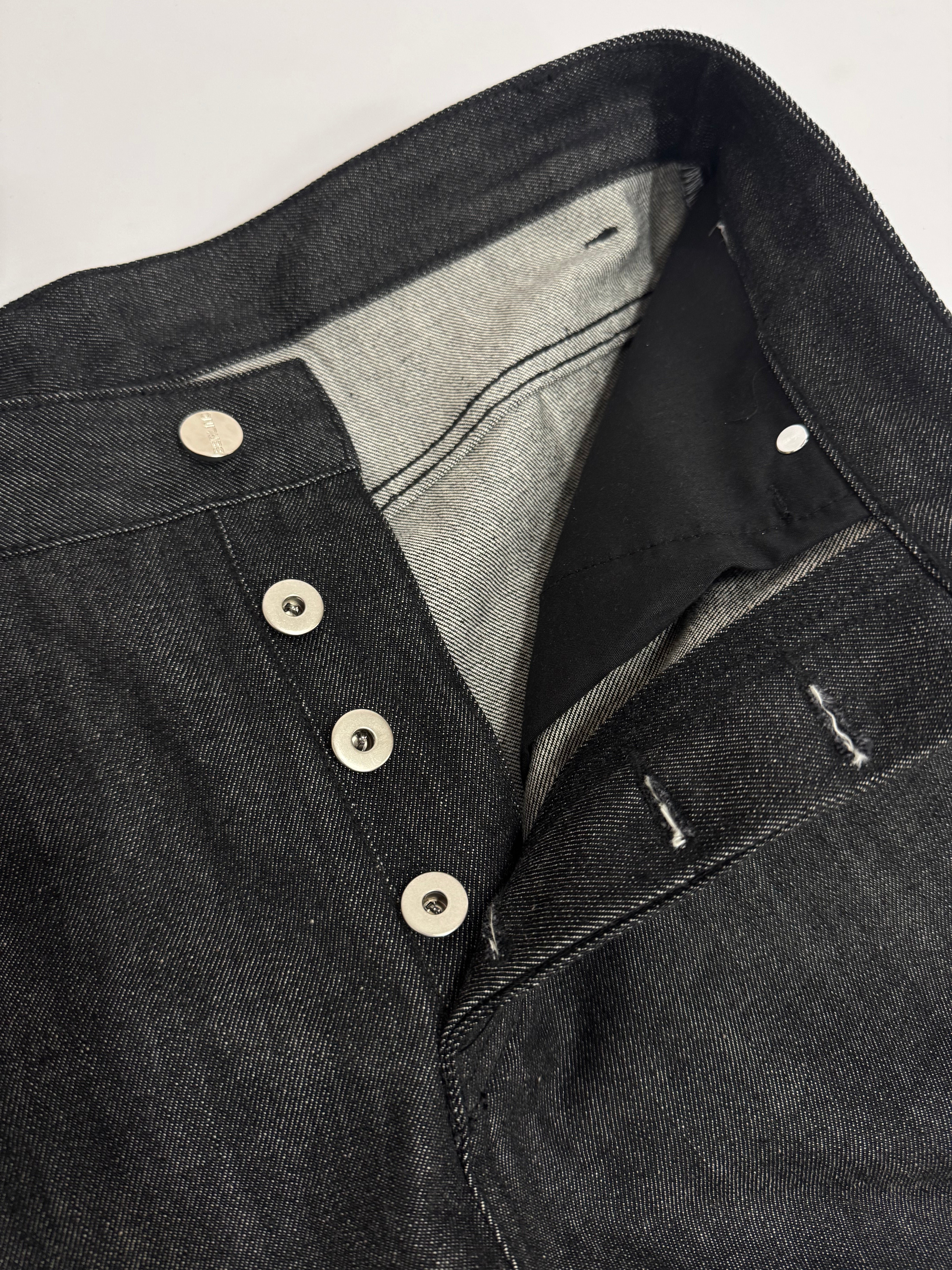 RAW BLACK JAPANESE DENIM JEANS