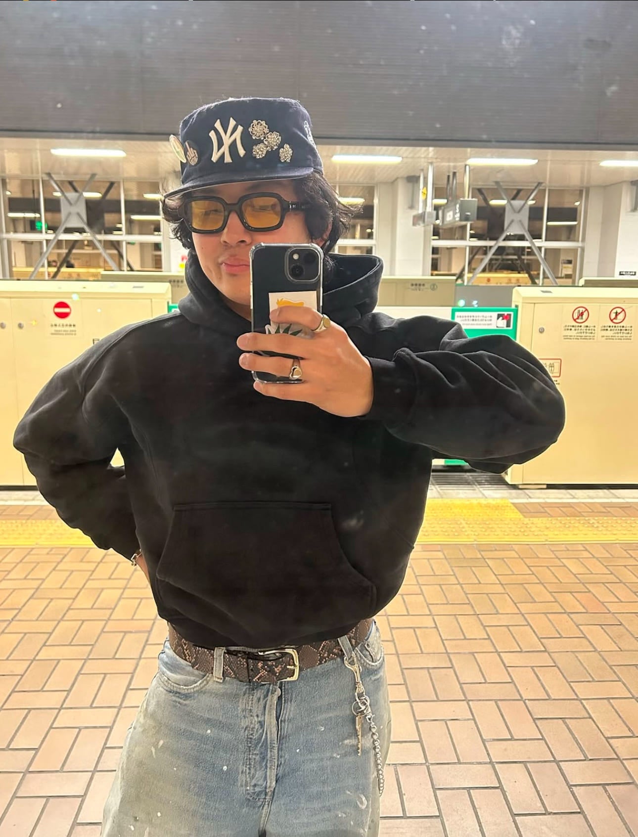 Essential Monochrome Washed Hoodie