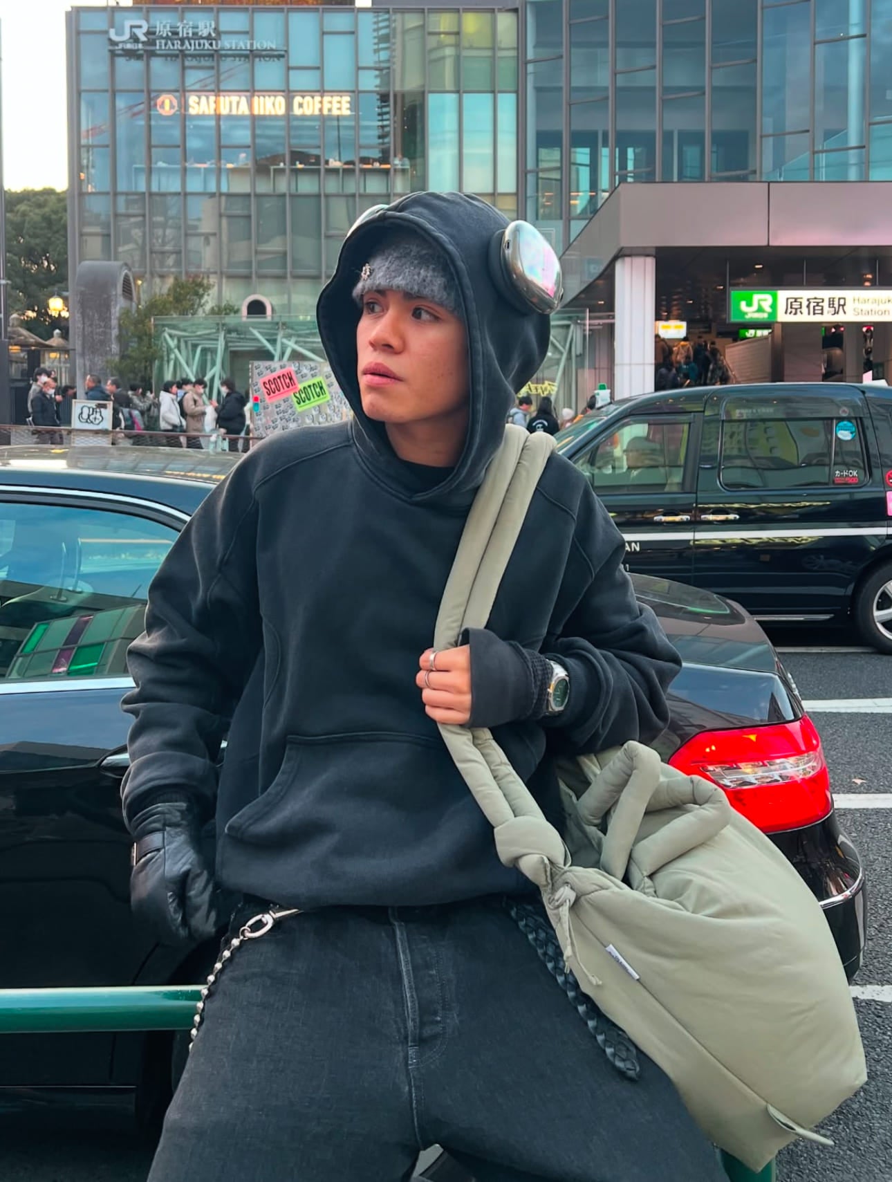 Essential Monochrome Washed Hoodie