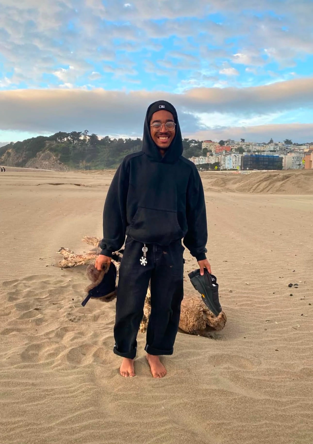 Essential Monochrome Washed Hoodie