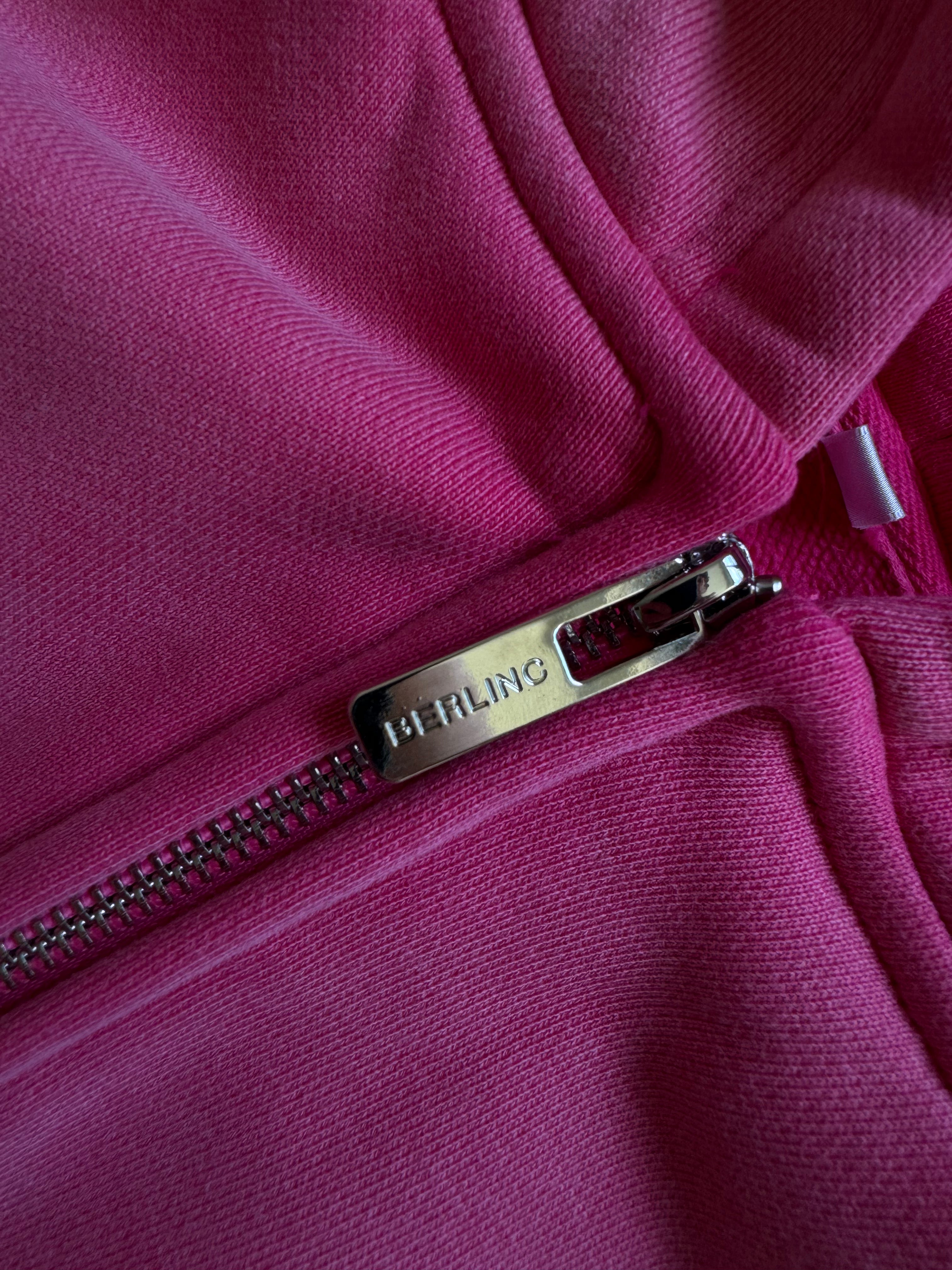 SUNFADED PINK ZIP UP HOODIE