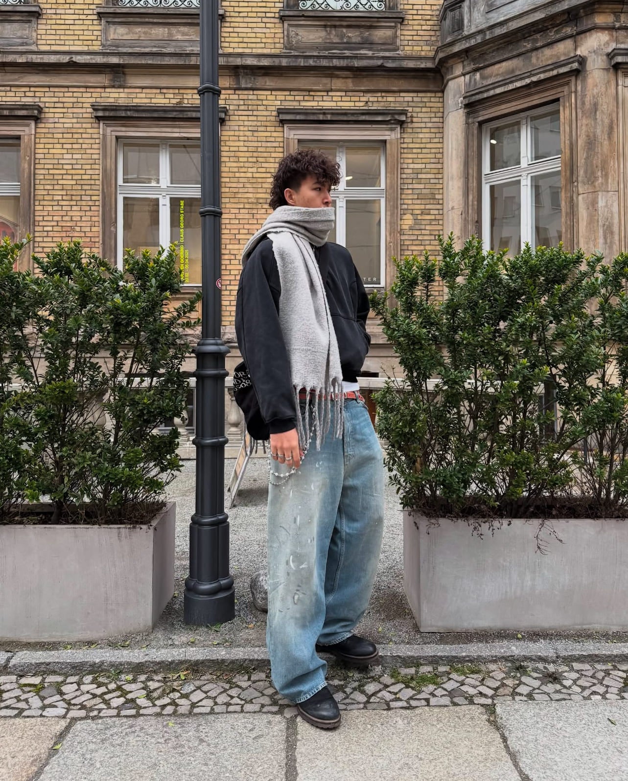 Essential Monochrome Washed Hoodie