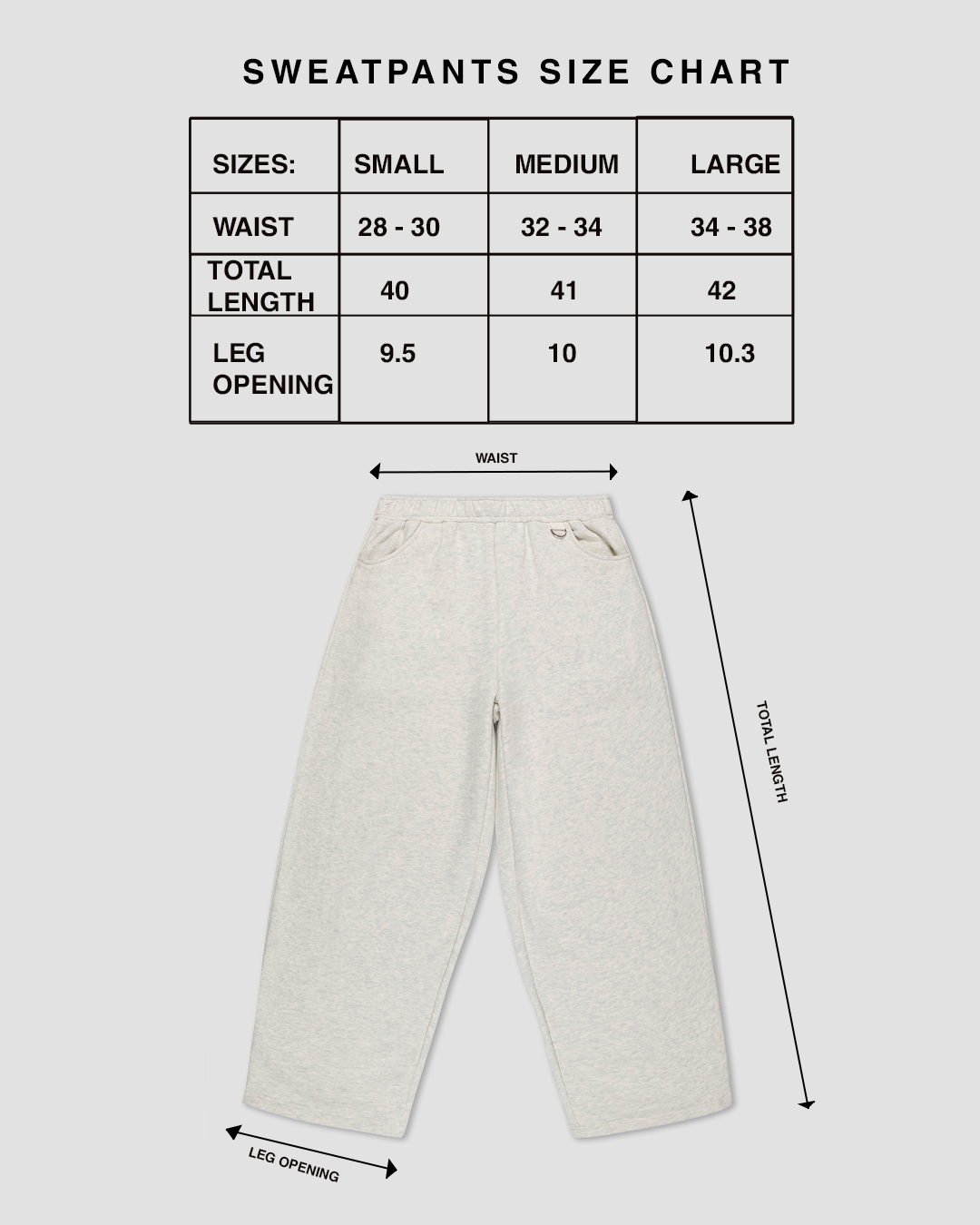 heather gray baggy sweatpants