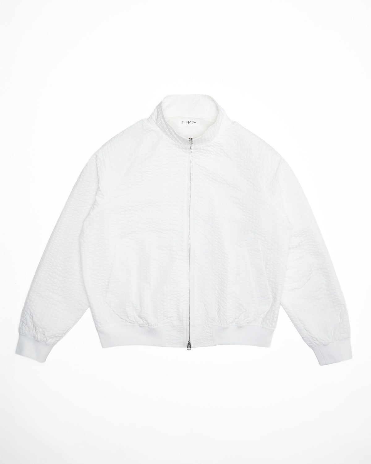 WHITE GRID JACKET