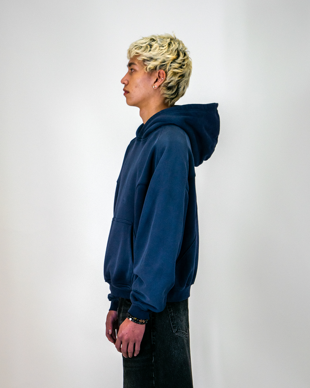 midnight ocean blue hoodie
