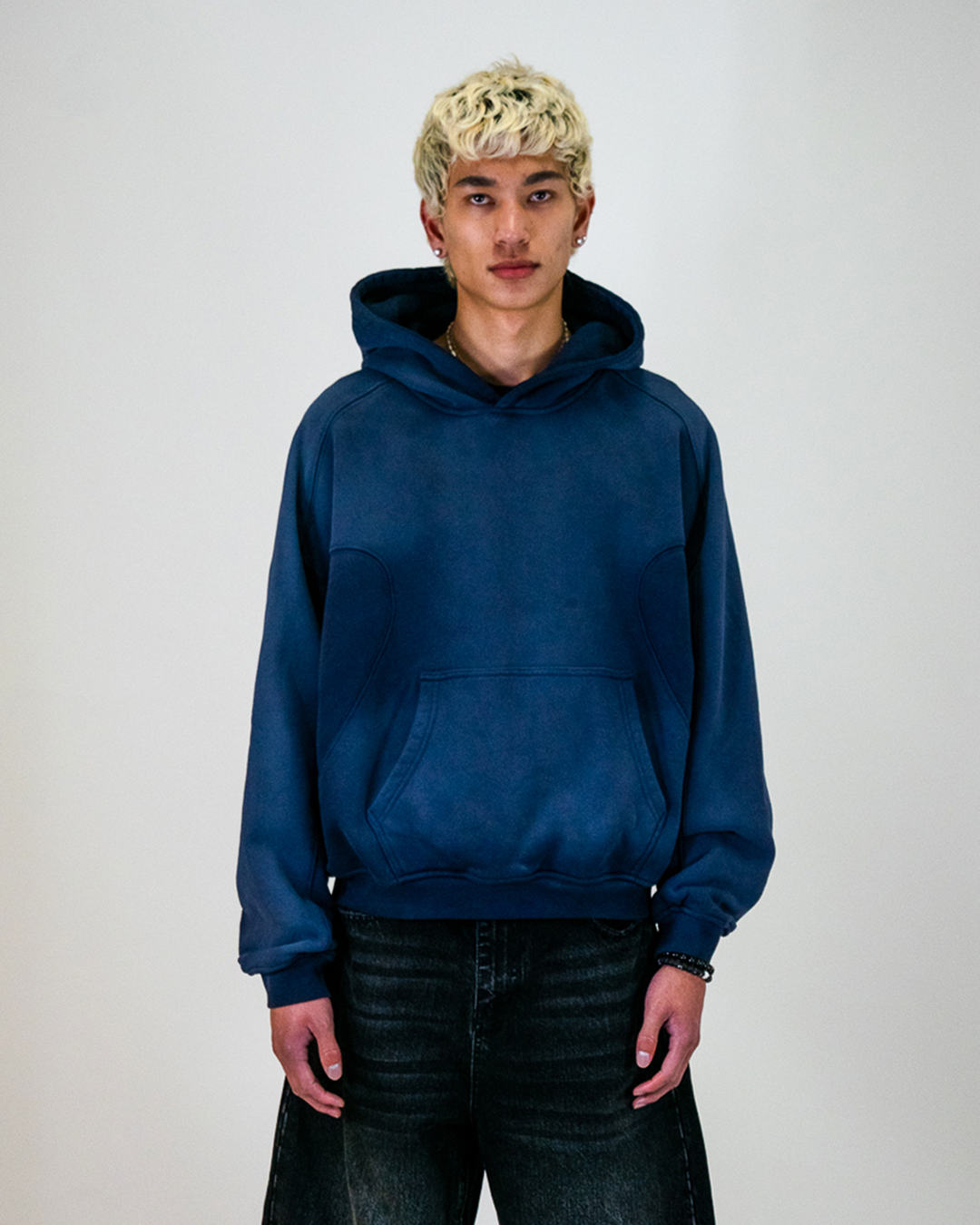 midnight ocean blue hoodie