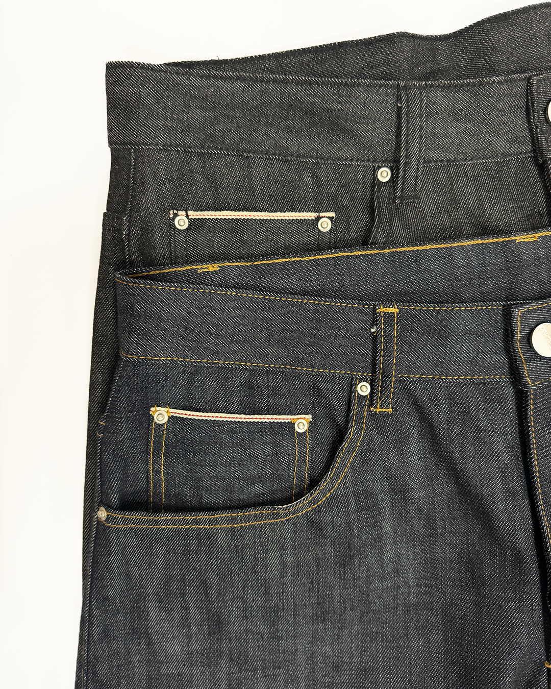 RAW BLACK JAPANESE DENIM JEANS