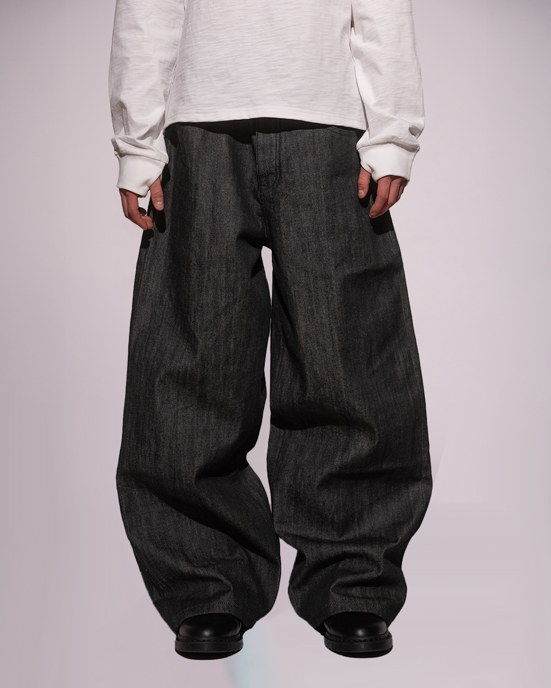 RAW BLACK JAPANESE DENIM JEANS