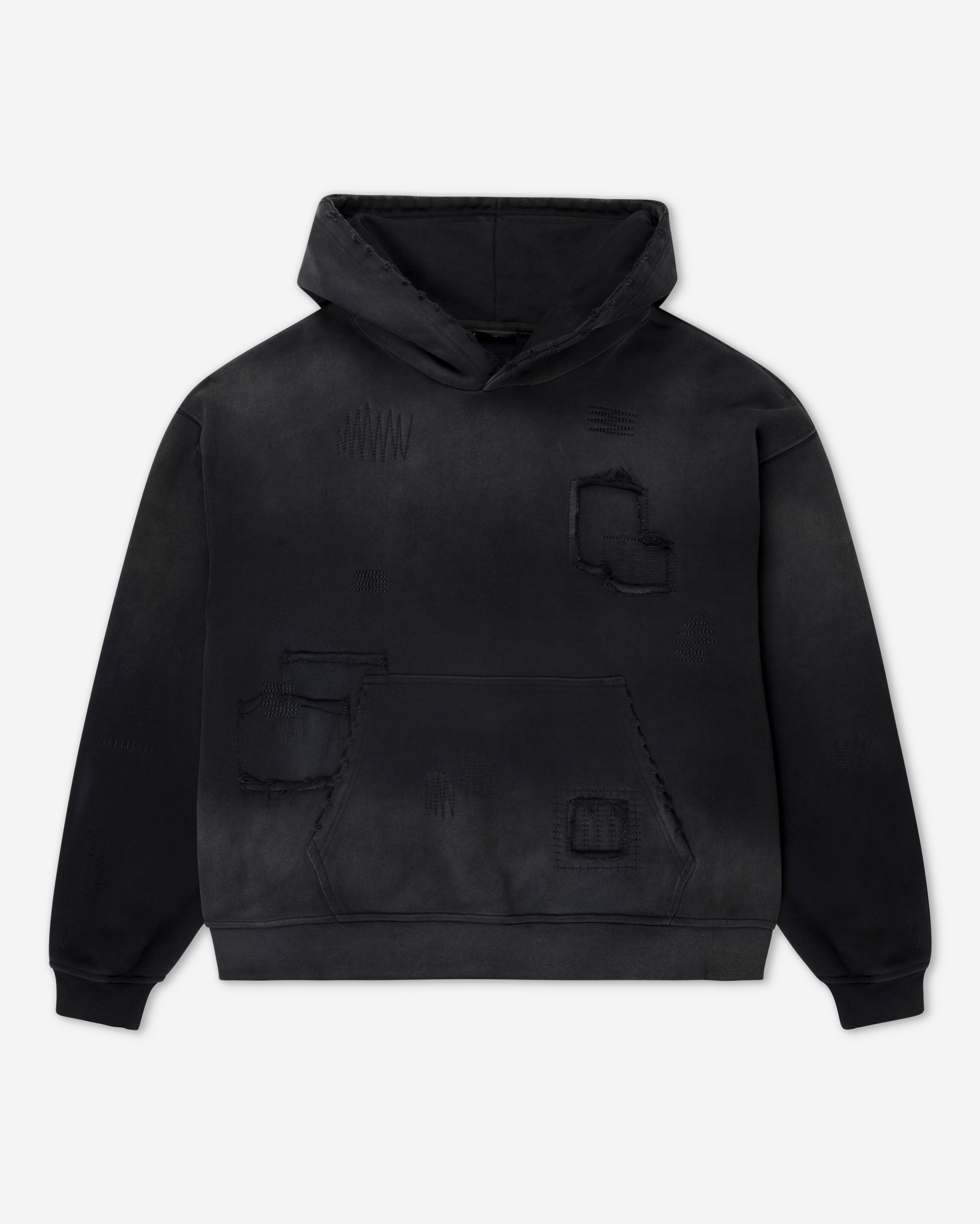 SASHIKO SUNFADED HOODIE