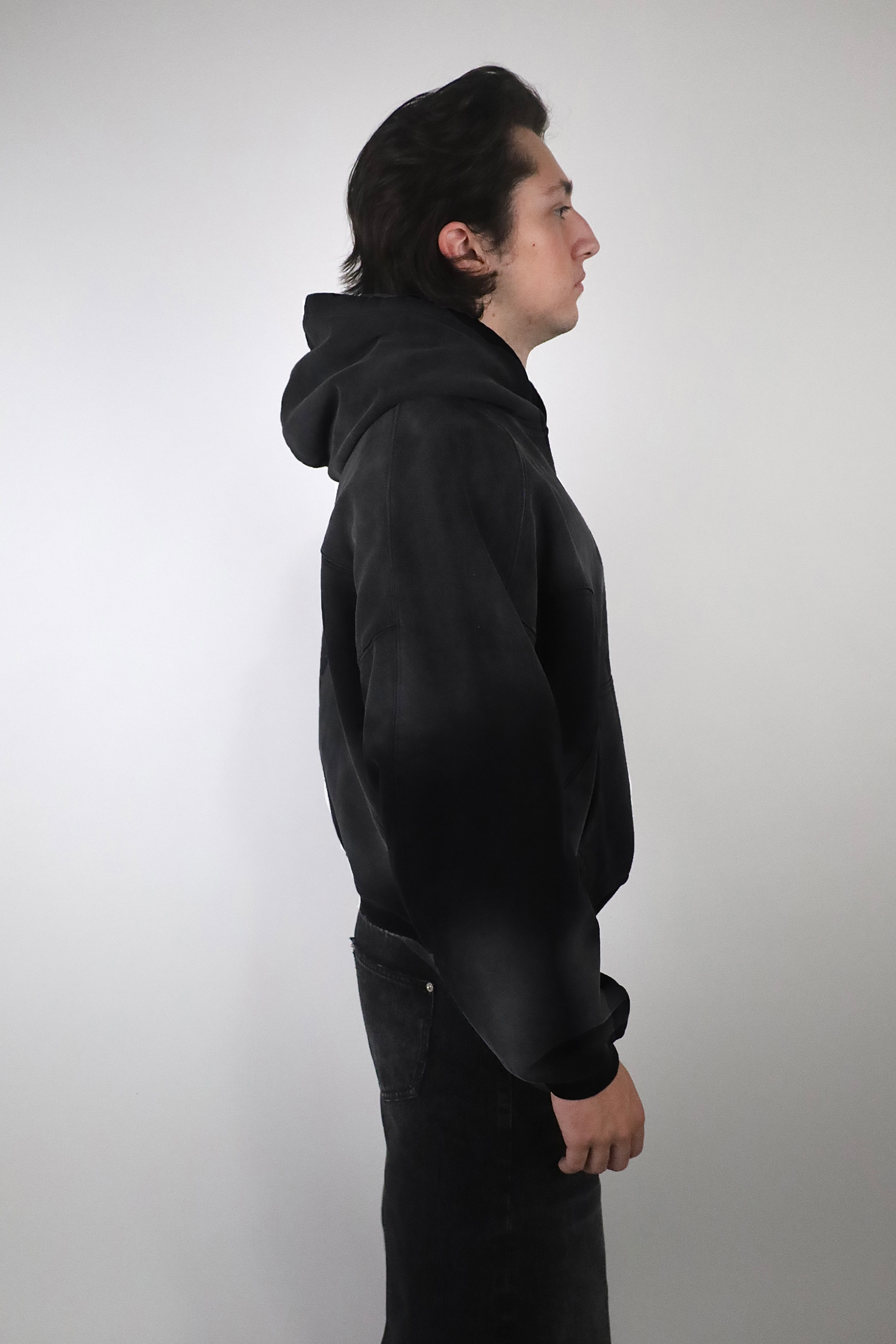 V2 Monochrome Sunfaded Hoodie