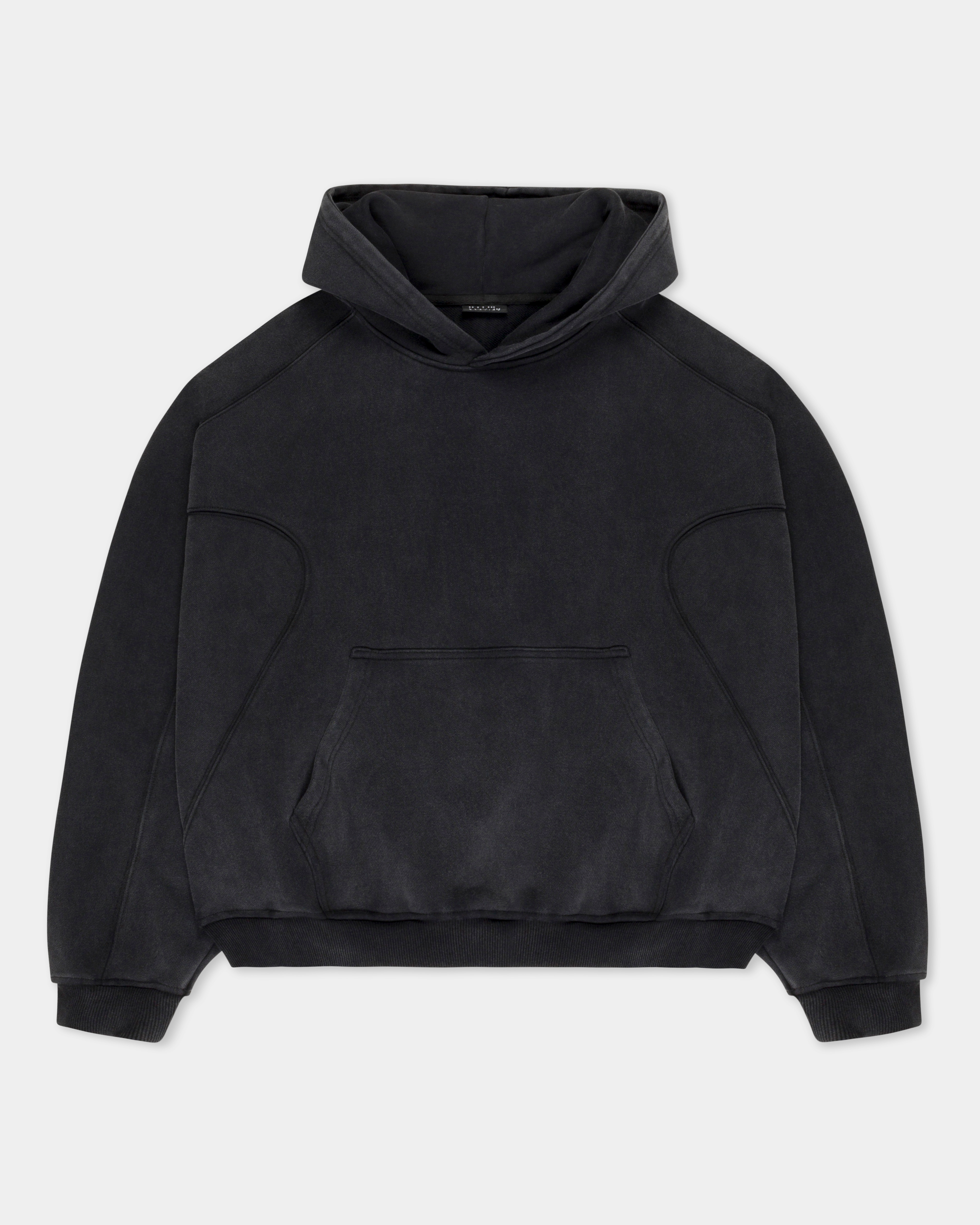 Essential Monochrome Washed Hoodie