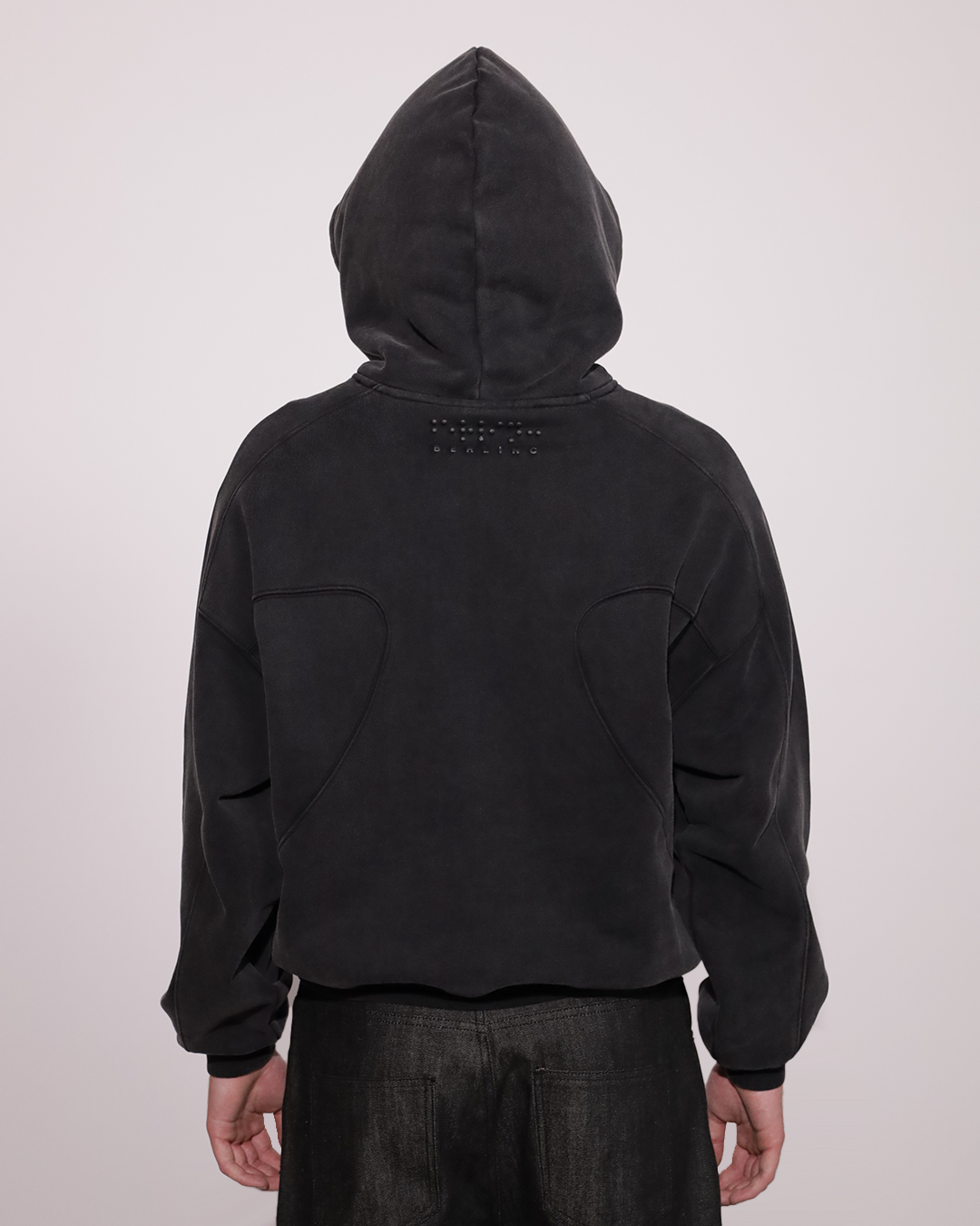 Essential Monochrome Washed Hoodie