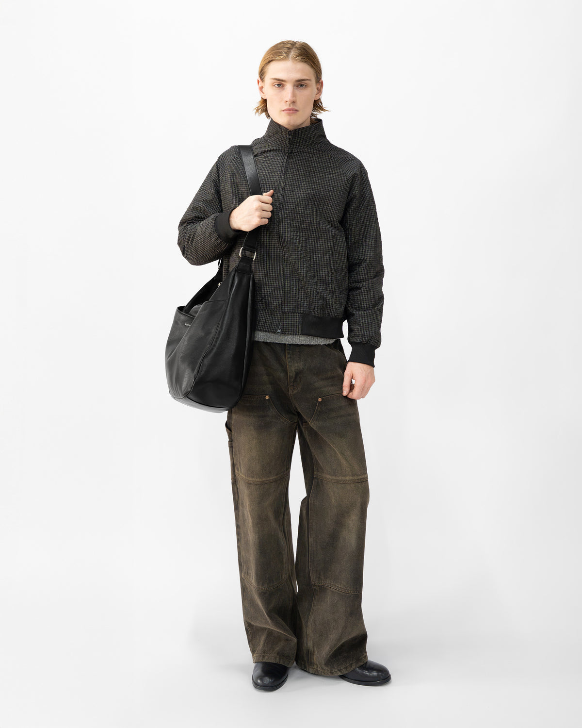 BERLIN LEATHER CROSSBODY BAG
