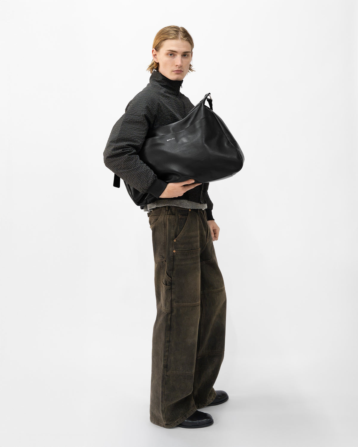 BERLIN LEATHER CROSSBODY BAG