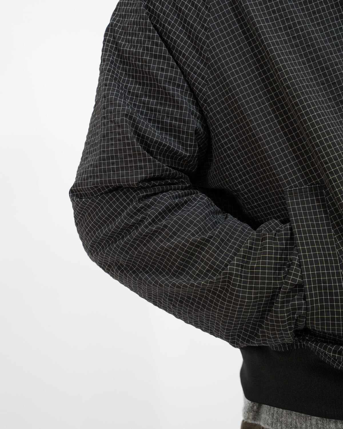 BLACK GRID JACKET