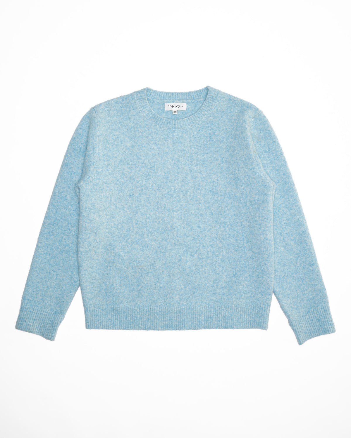 BLUE WOOL SWEATER