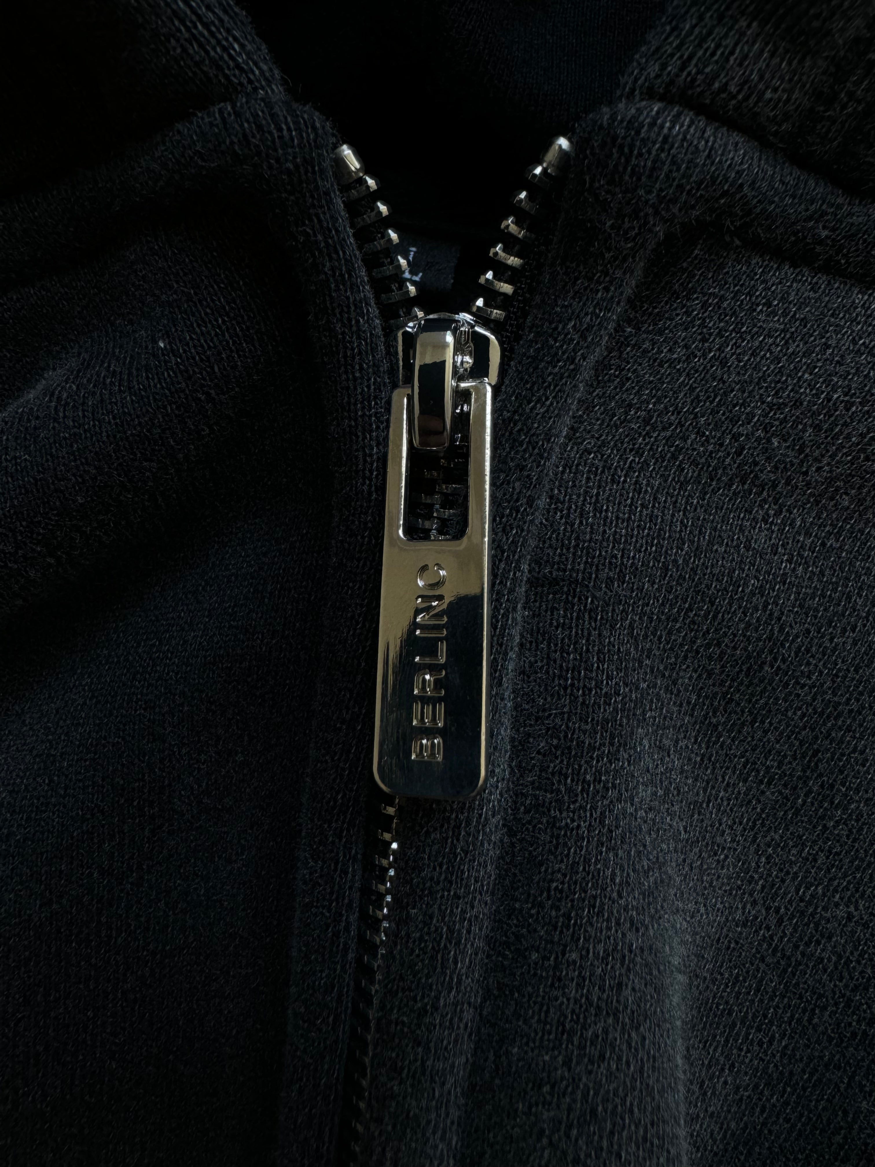 SUNFADED BLACK ZIP UP