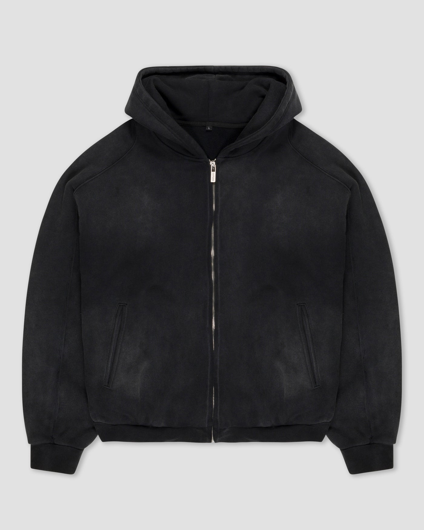 Belika - Berlin Cardigan Stand Up Collar Zip - Black