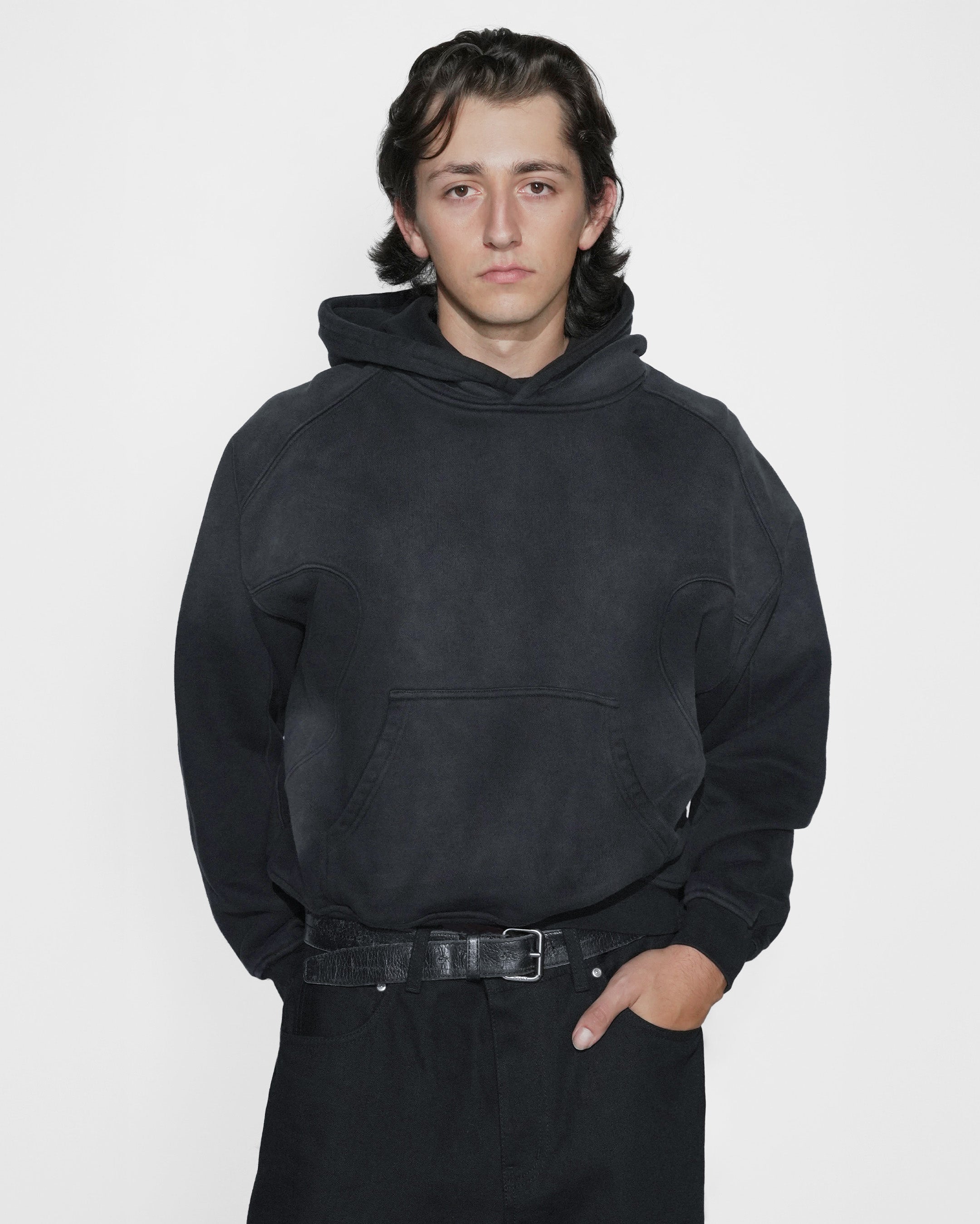 V2 Monochrome Sunfaded Hoodie