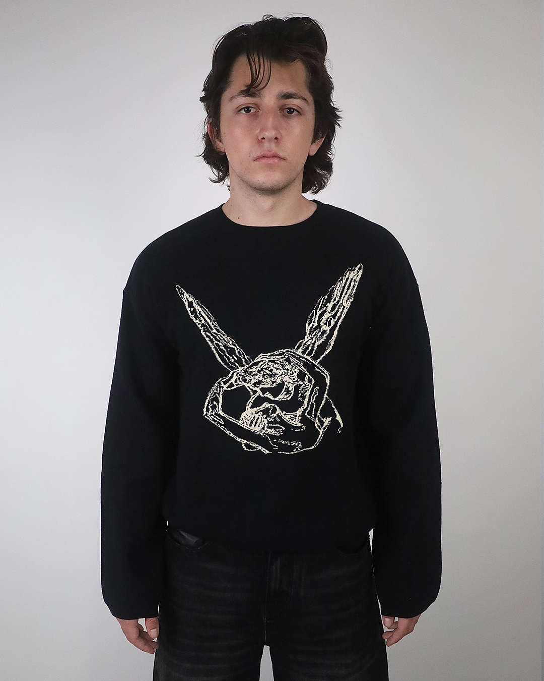 ANGEL SWEATER (BLACK)