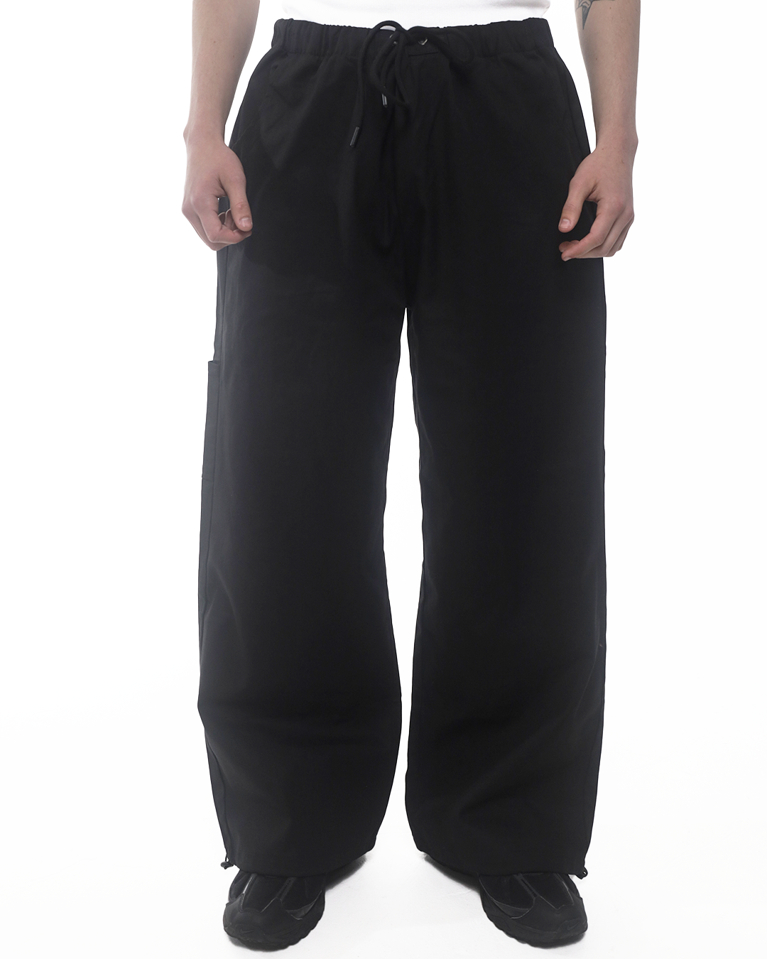 Black Canvas Pants