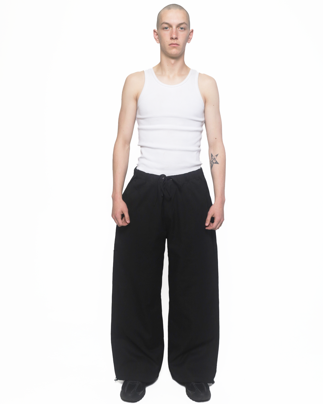 Black Canvas Pants