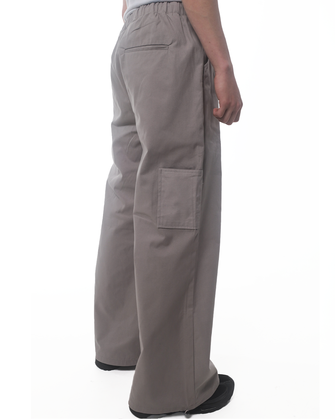 Gray Canvas Pants