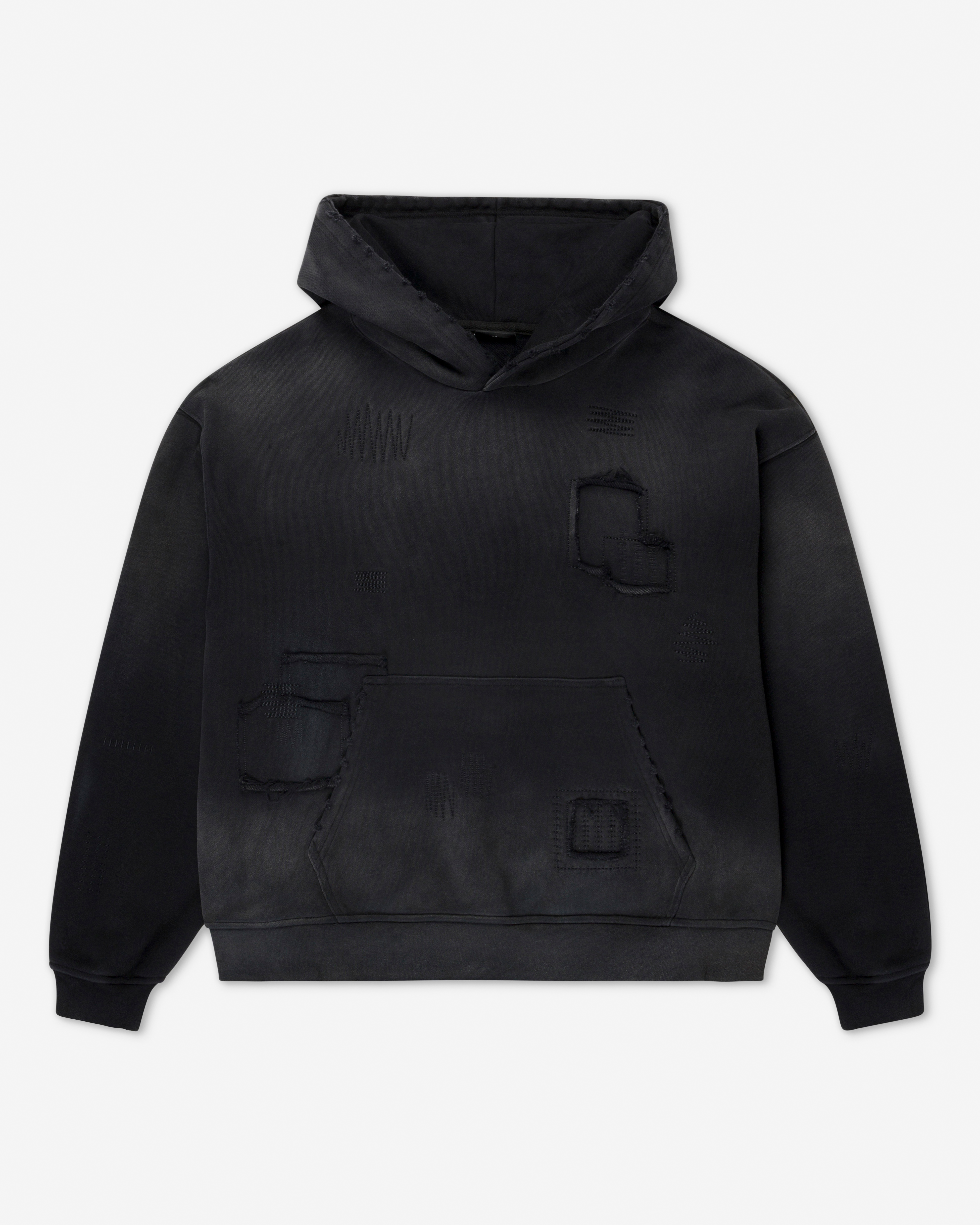 SASHIKO SUNFADED HOODIE