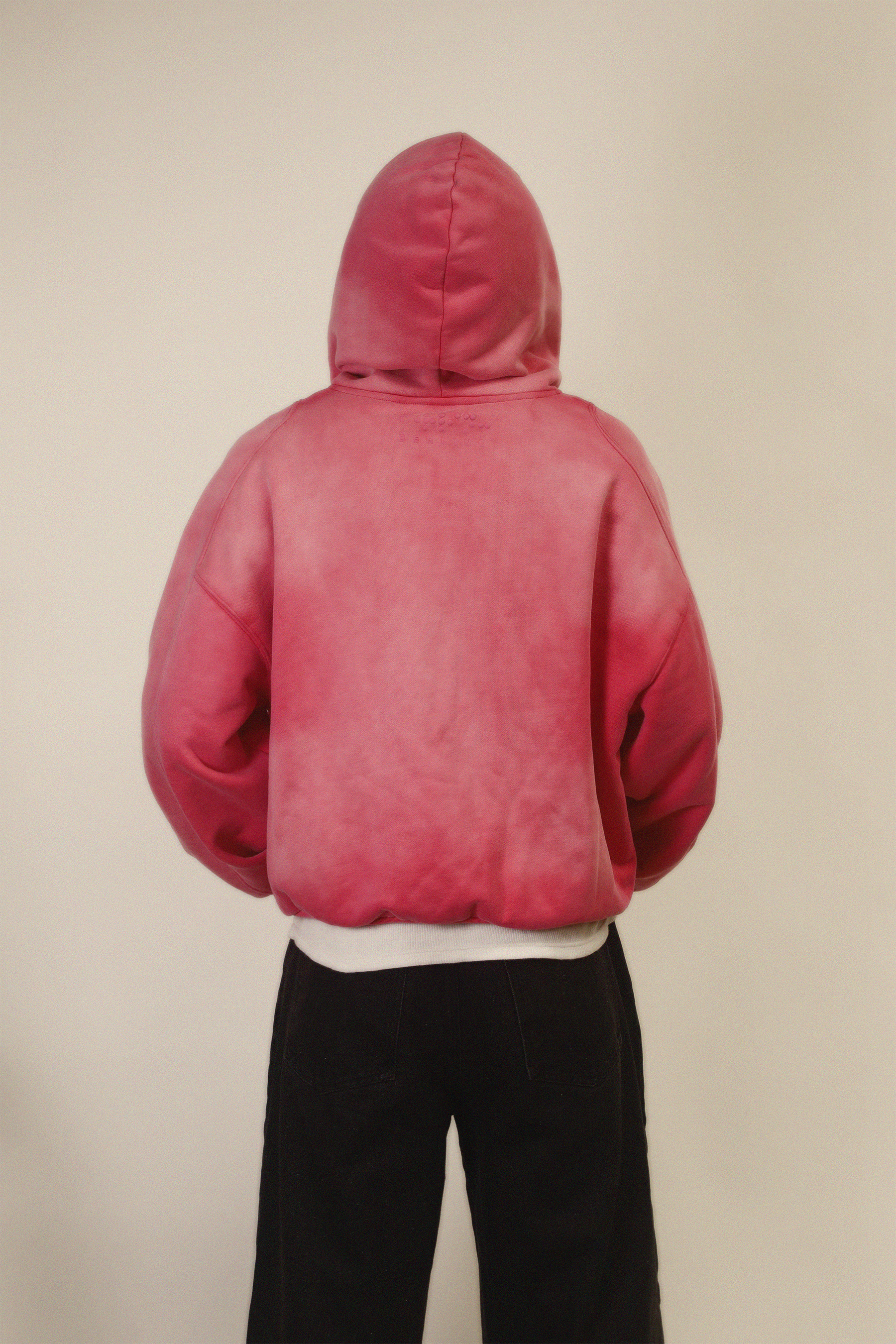 SUNFADED PINK ZIP UP