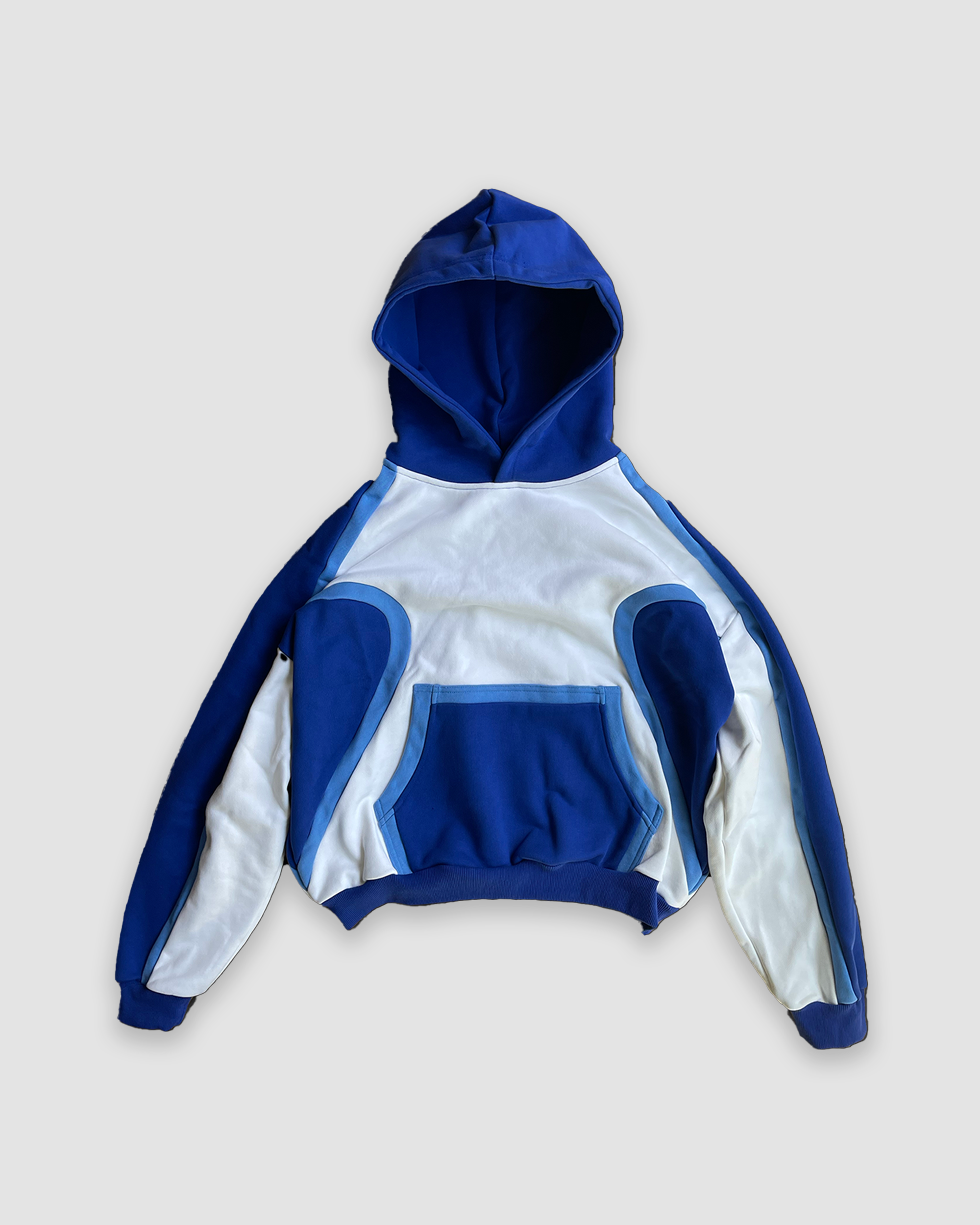 Blues Crop Hoodie